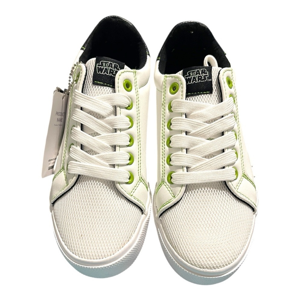 Star Wars Mandalorian Sneakers - Size 3 - Grogu Design